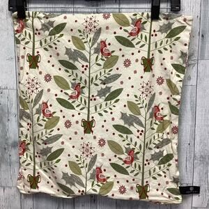 Newport Made In USA Christmas Partridge Bird In Tree 19" by 17.5"  Pillow Cover